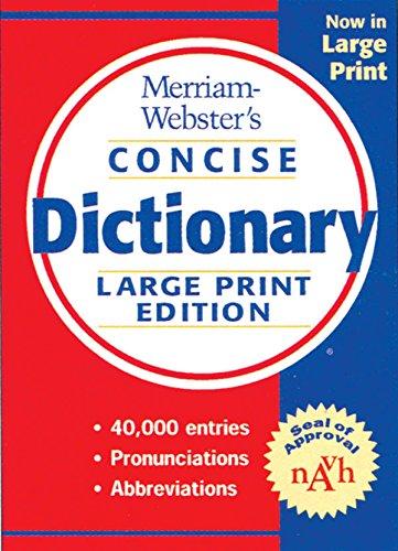 Goyal Saab Merriam Websters Concise Dictionary